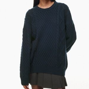 NWT Sunday Best Peggy Sweater Sz. Small Admiral